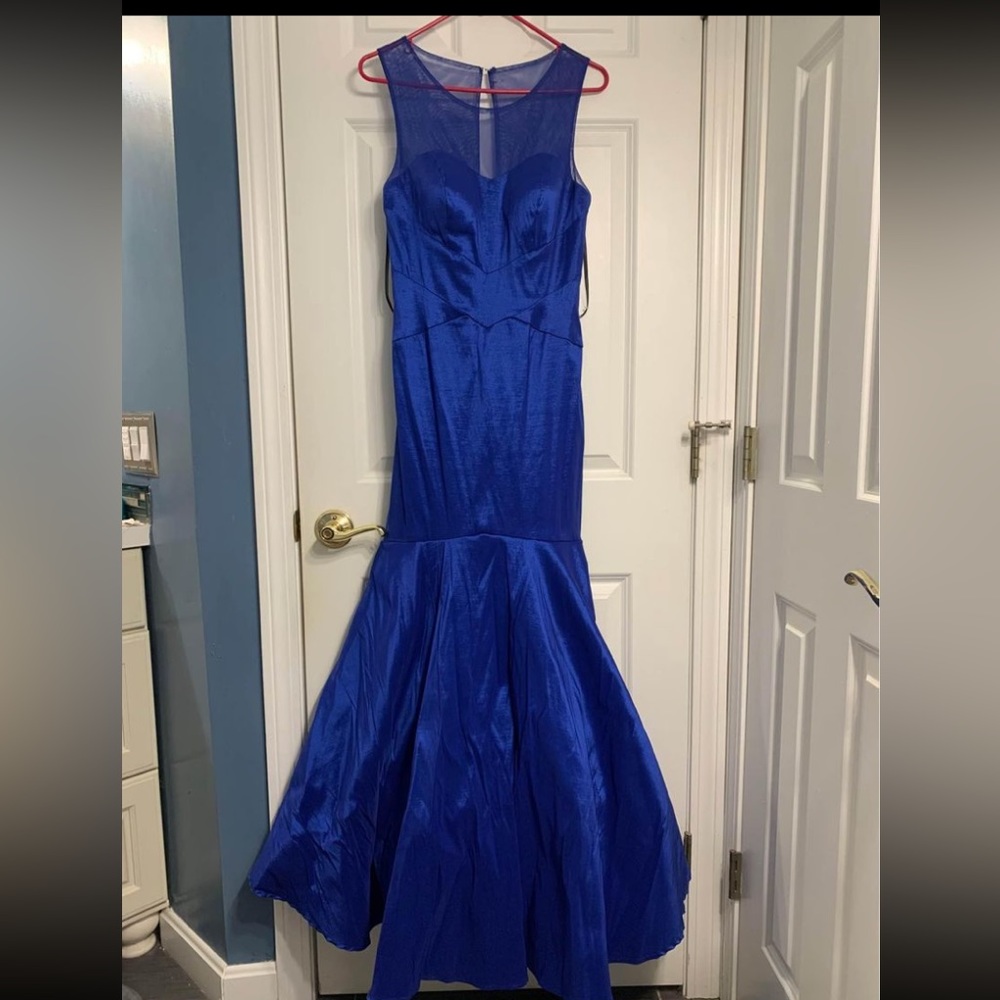 Deb Royal Blue Prom/Formal Mermaid Gown Size 11/12